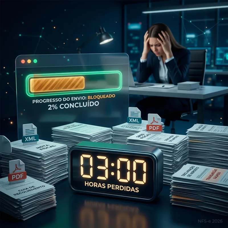 O Download de NFS-e que Levava 2 Minutos por Nota Agora Passa de 3